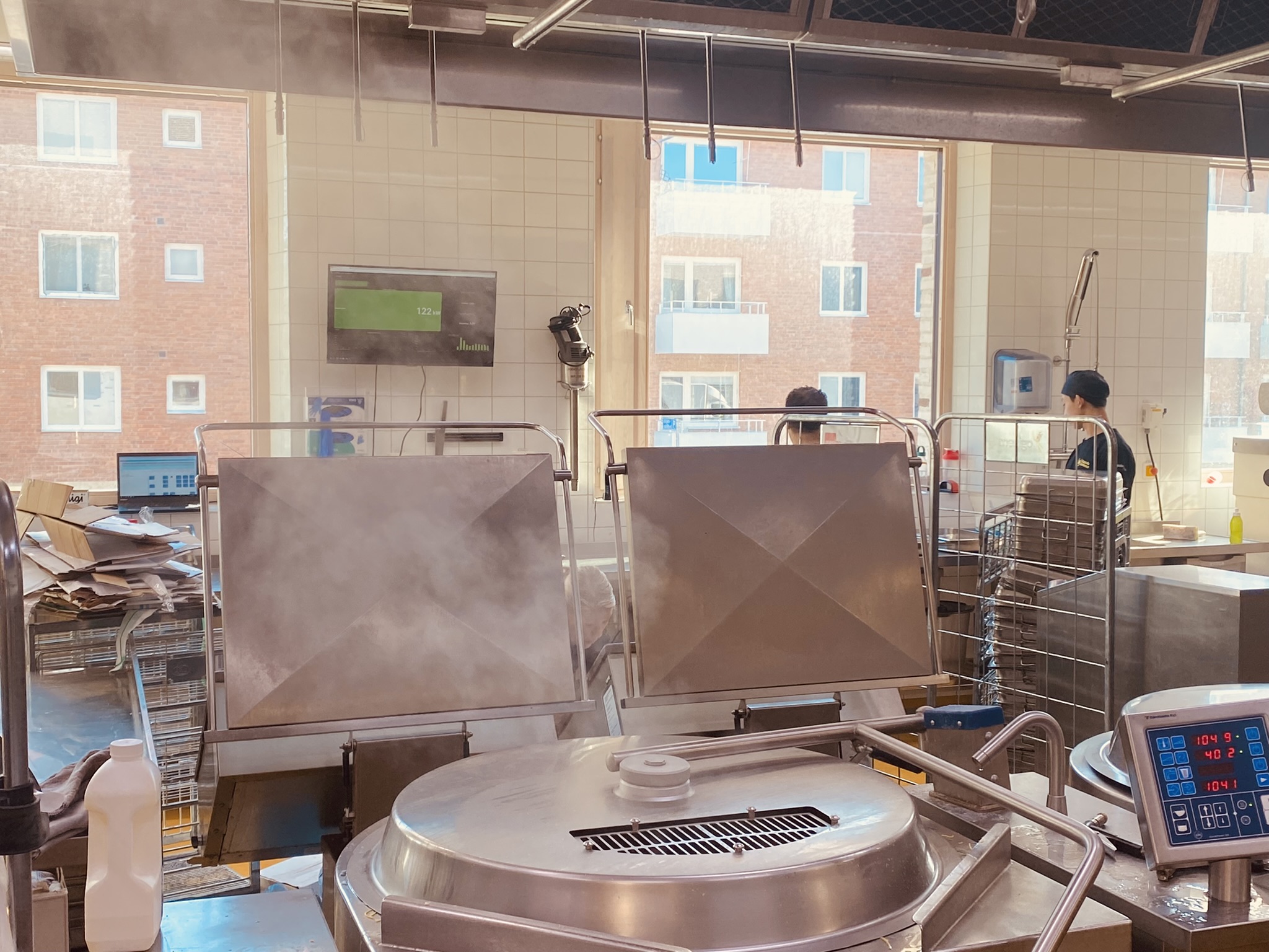 Efffektmätning vid matlagning i skolkök