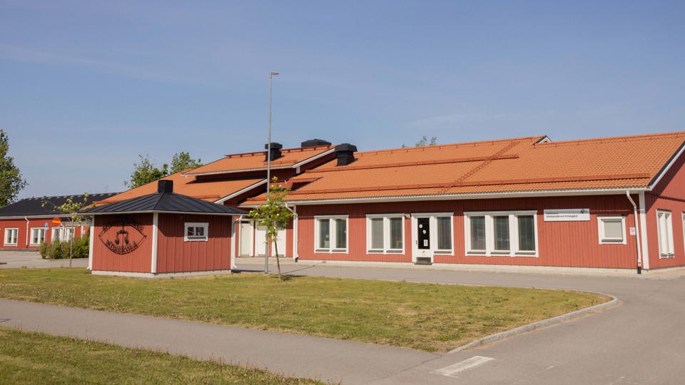 Malmvågens Förskola överblick av byggnaden.